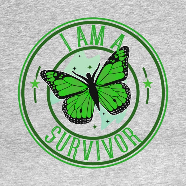 I am a Survivor - Green by MonarchGraphics